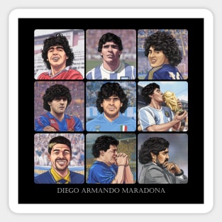 Diego Maradona Forever Sticker